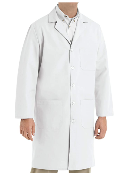 Button Down Lab Coat - Image 4