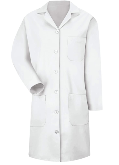 Button Down Lab Coat - Image 3