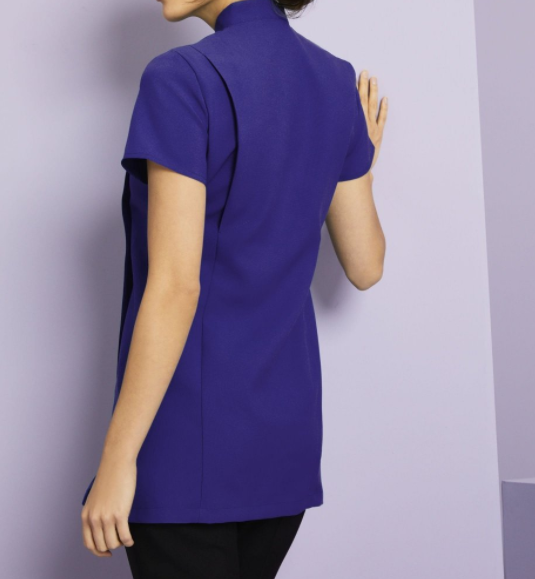 Women's Essentials One Button Spa/Salon Uniform - Image 4