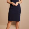 Contemporary Slash Neck Dress