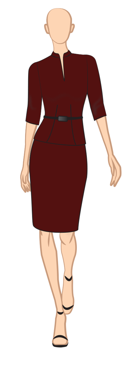 hotel staff uniform